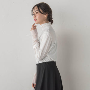 ウォッシャブルベア天竺カットソー≪洗濯機で洗える≫