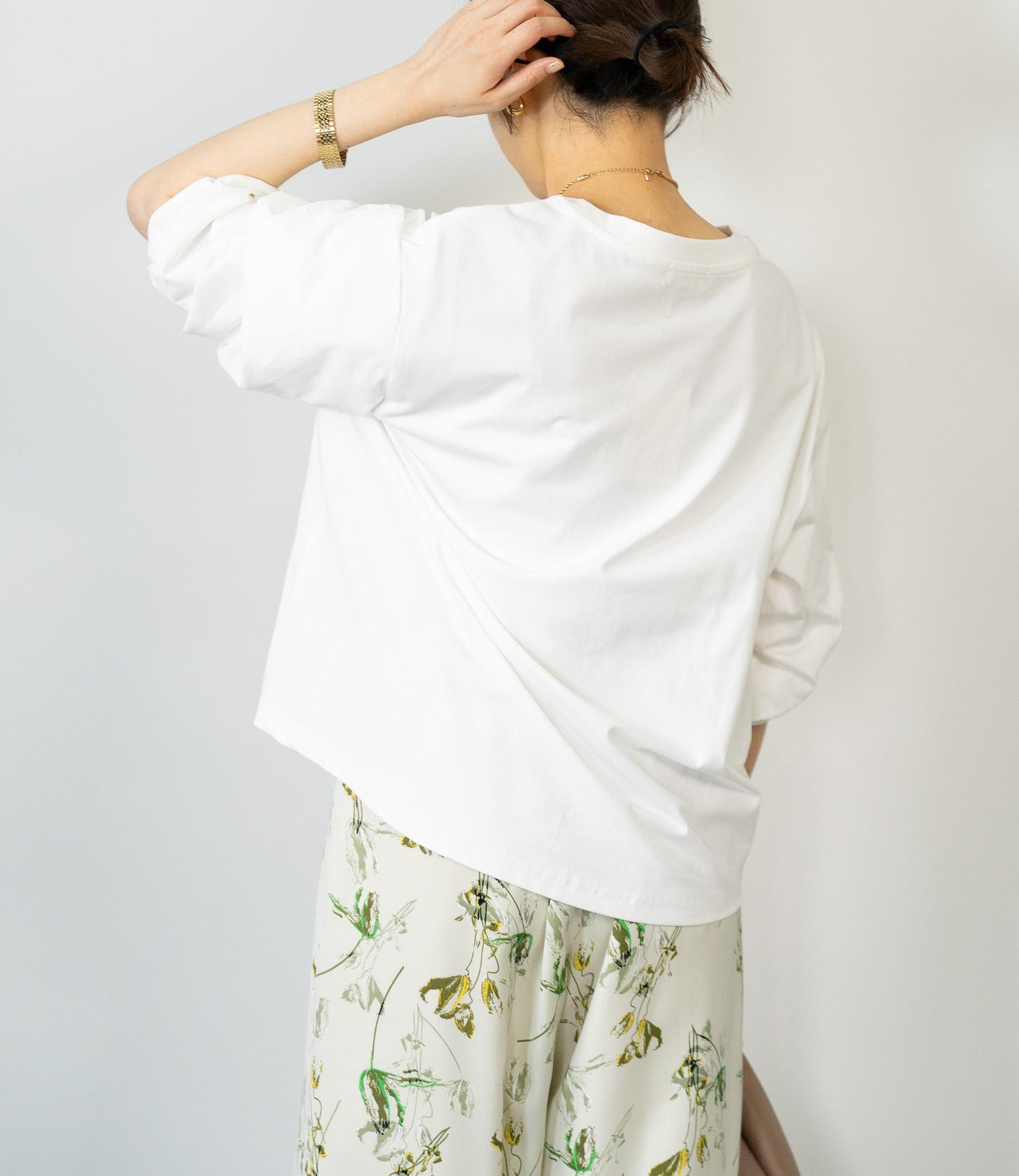 タックスリーブデザインカットソー