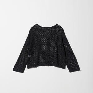 メッシュ ニット プルオーバー ウォッシャブル