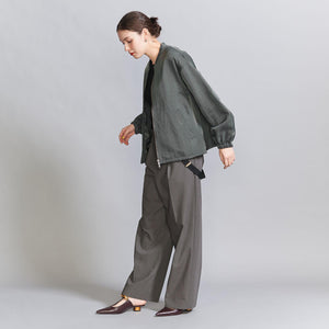 ナイロンツイル ジップブルゾン