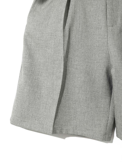 MIDIUMISOLID for Ladies ハイウエストベルト付きショーツ