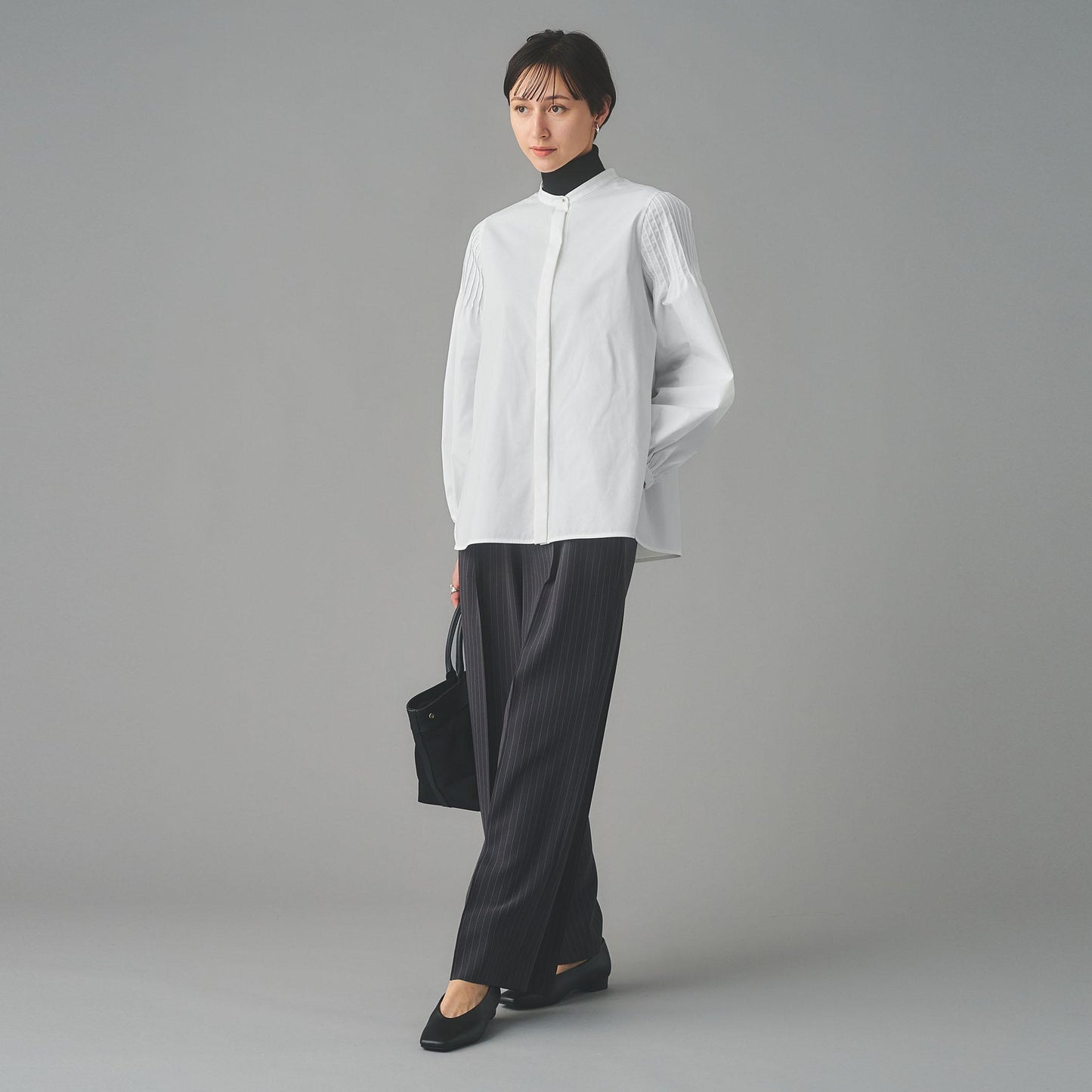 チュールカラー 2WAY ブラウス