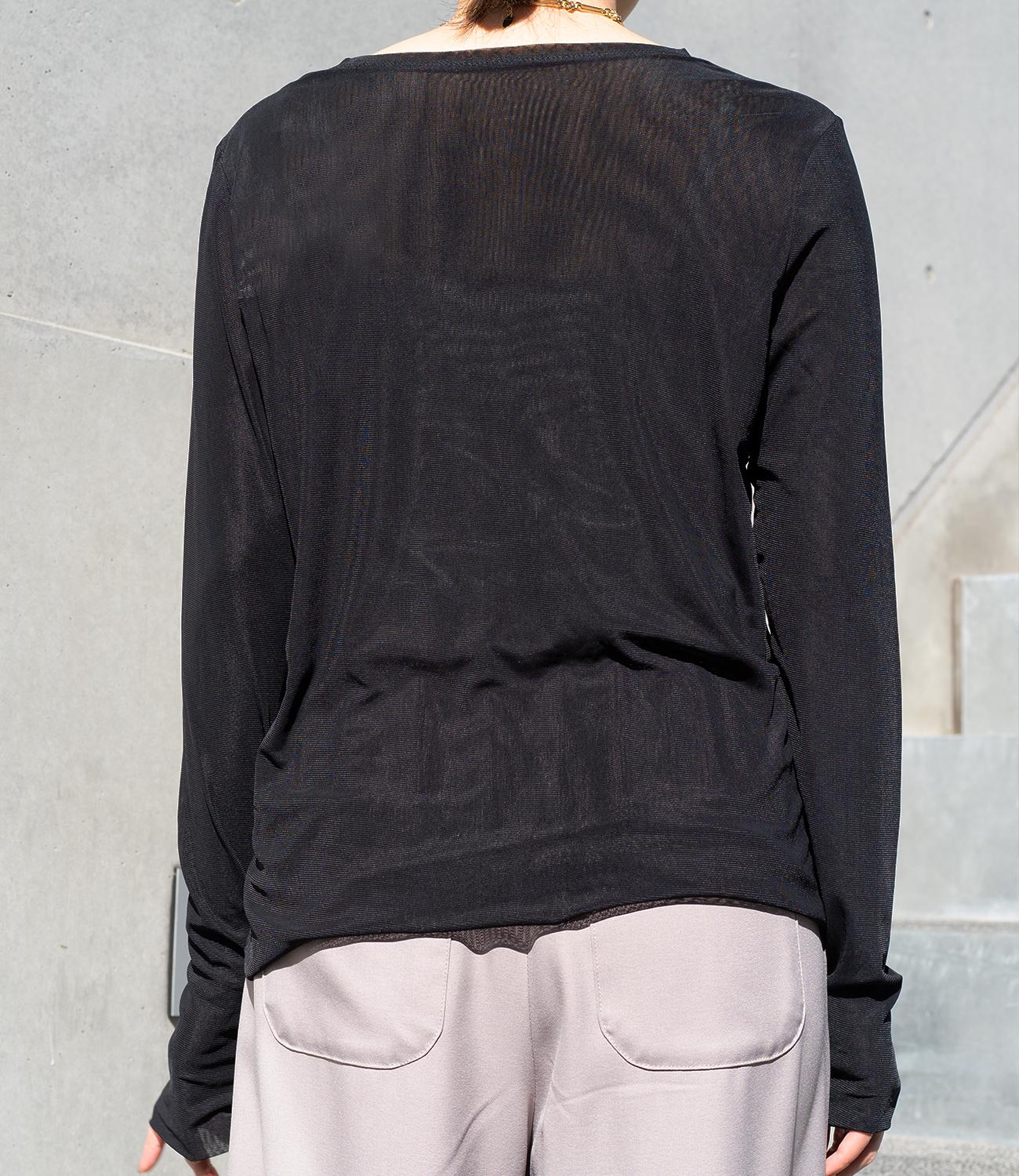 ダブルチュールカットソー