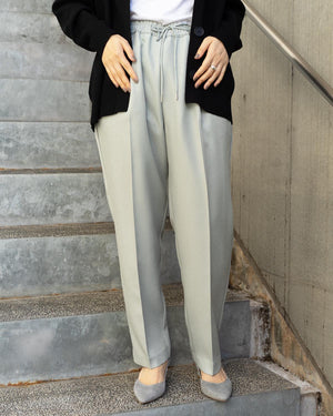 メランジイージーテーパードパンツ