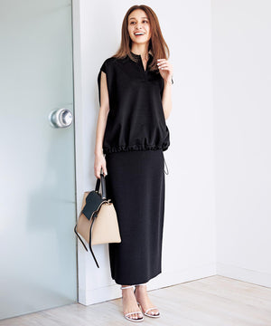 スゴ機能美ニット Iラインスカート