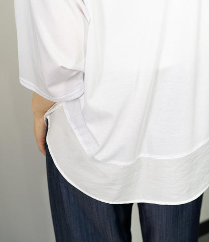 レイヤードオーバーTシャツ
