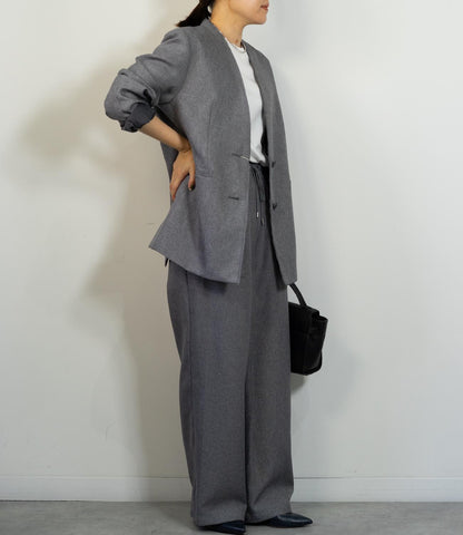 ツイードライクイージーパンツ