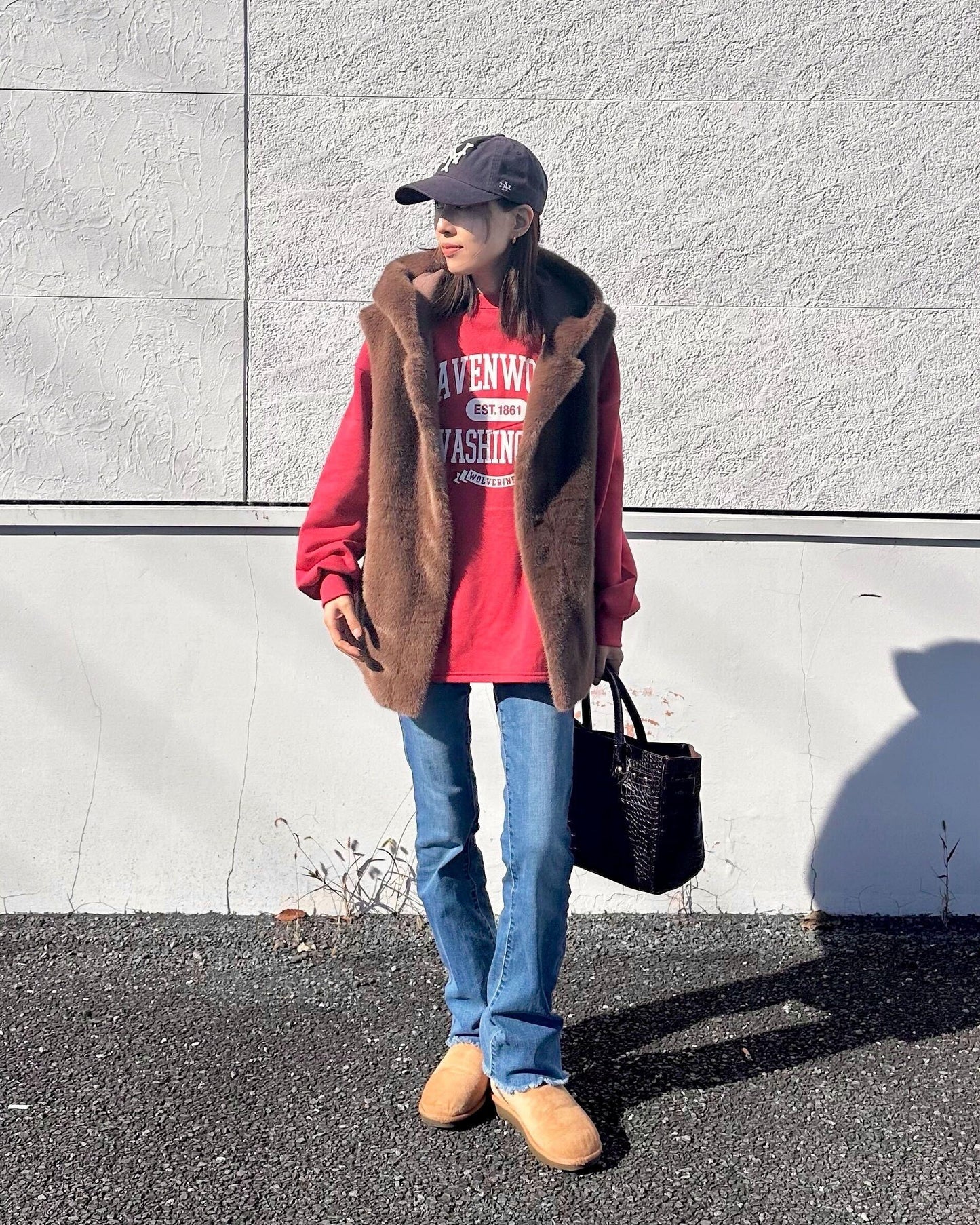 ワシントン裏起毛スウェットシャツ