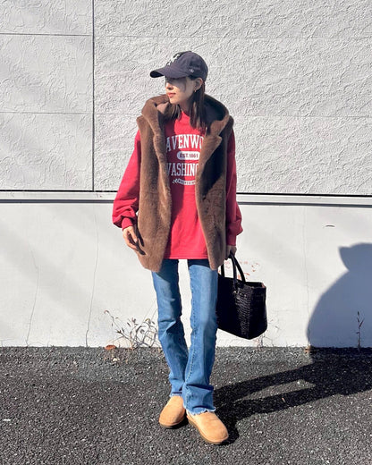 ワシントン裏起毛スウェットシャツ