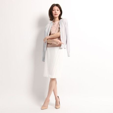 クルーネックカーディガン