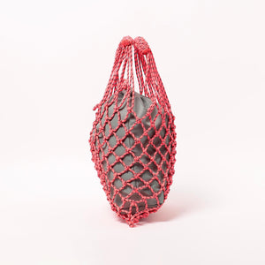 パラコード ネット ショルダーバッグ/かごバッグ