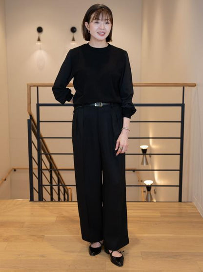 ワイドストレートパンツ