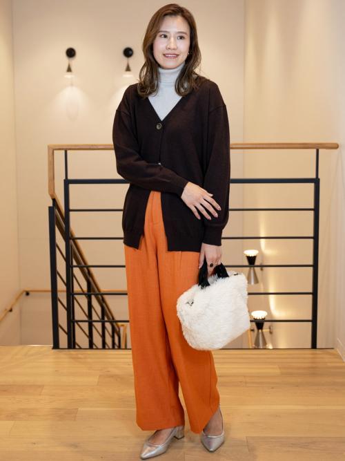 ワイドストレートパンツ