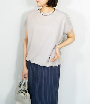 【10万人の正解シリーズ】コクーンシルエットボートネックカットソー