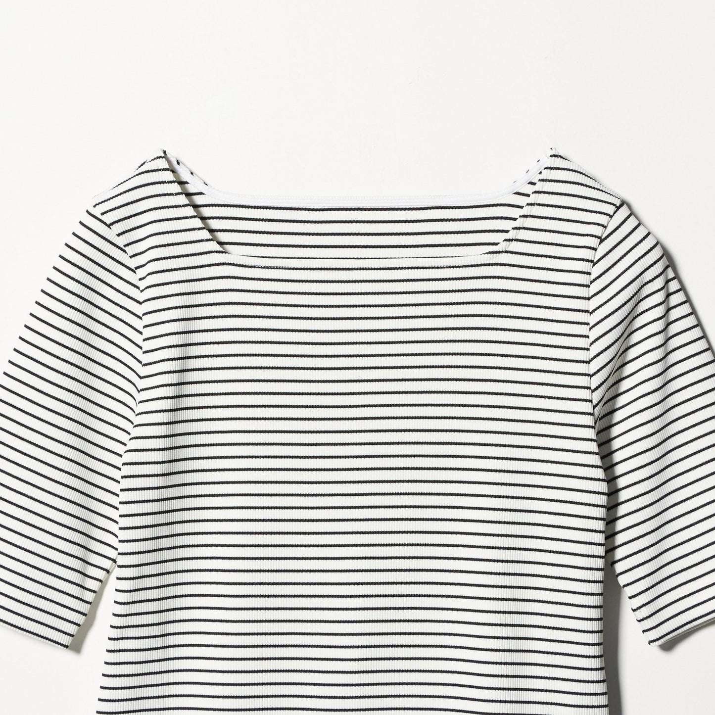 ニットライク スクエアネック カットソー