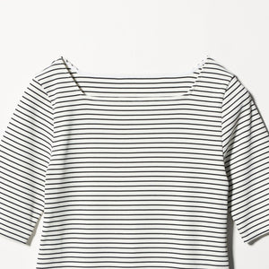 ニットライク スクエアネック カットソー