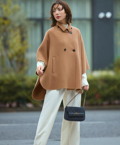 スエード キルティング ショルダーバッグ