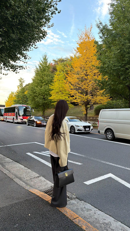 ダブルタックルーズワイドパンツ