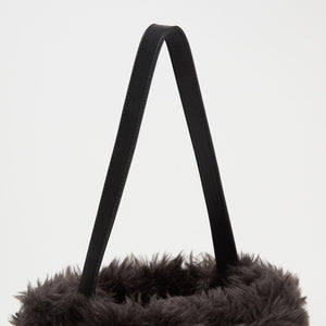 フェイクボア ワンショルダーバッグ