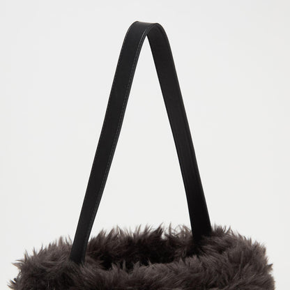 フェイクボア ワンショルダーバッグ