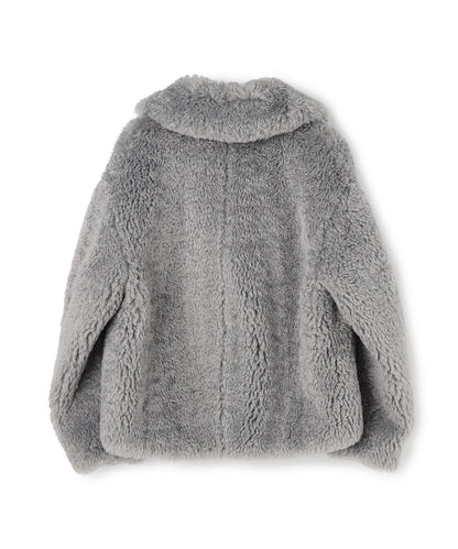 エコファー ステンカラーコート