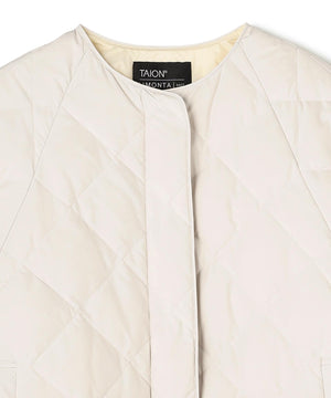 TAIONコラボ キルティングブルゾン
