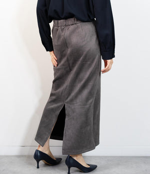 マシュマロスウェードタイトスカート