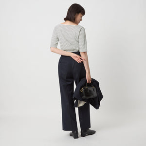 ニットライク スクエアネック カットソー