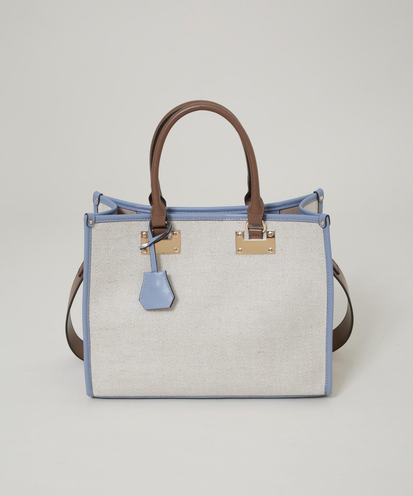 バイカラーキャンバスバッグ