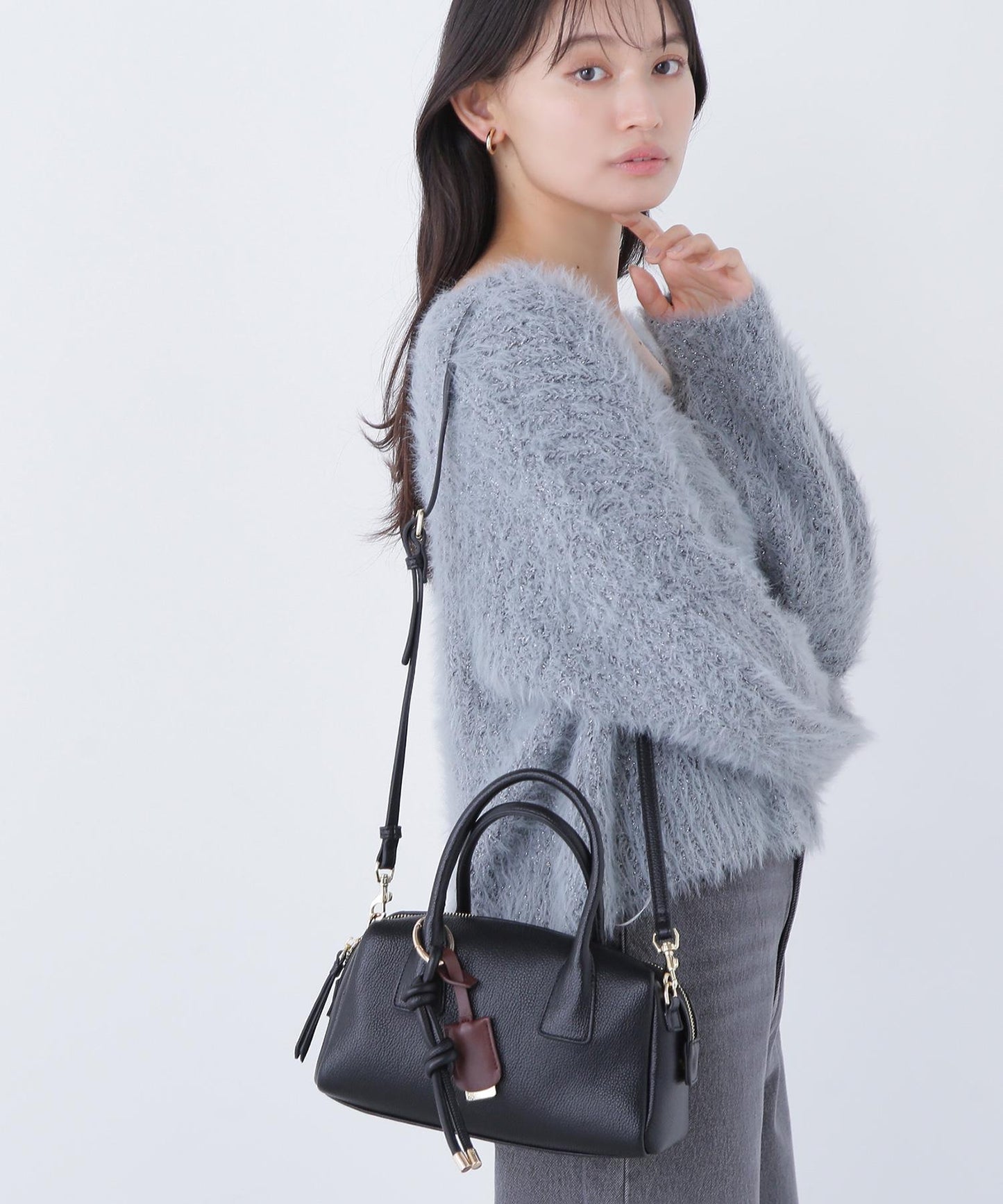 ミックスチャームボストンバッグ