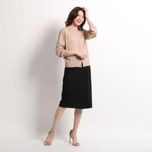 クルーネックカーディガン