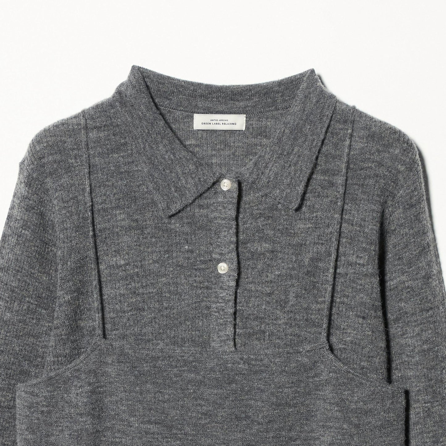 ポロニット カーディガン × ビスチェ ニット セット