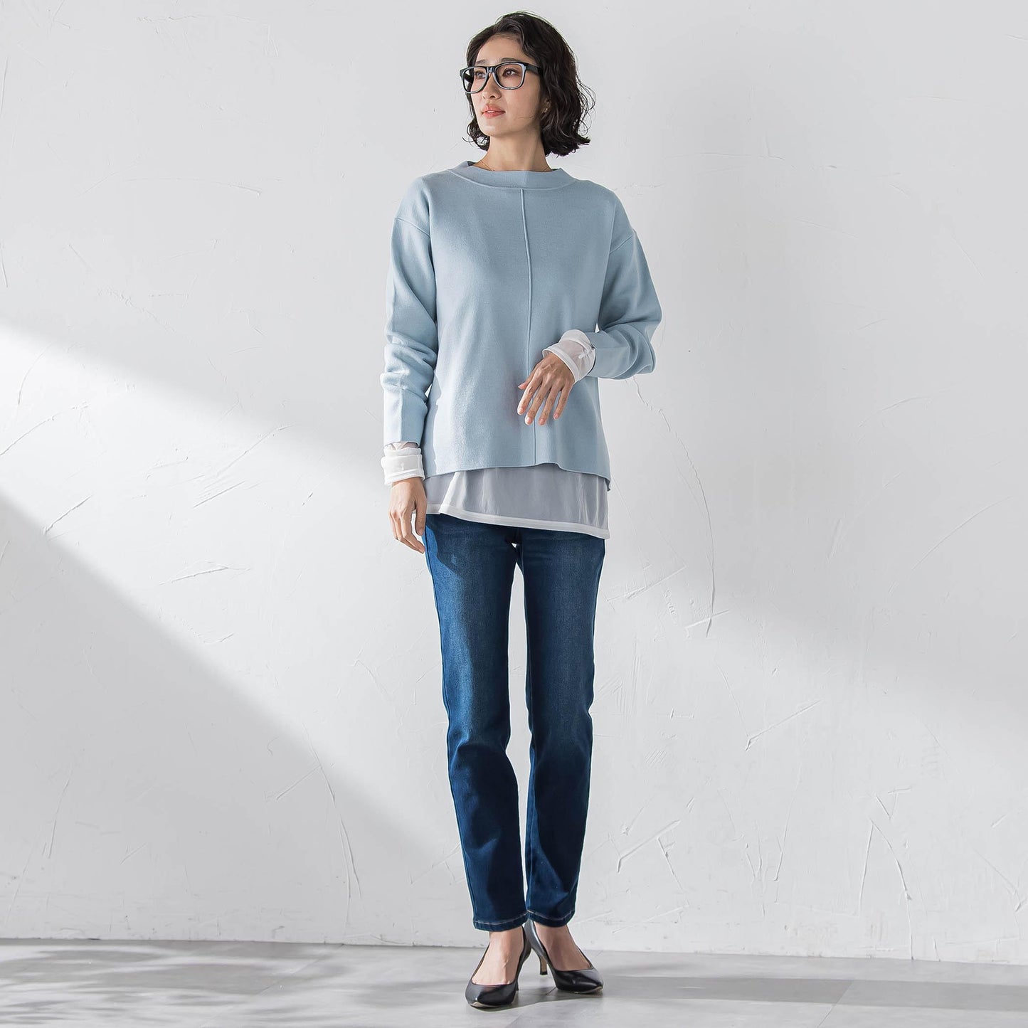 【WEB限定】”重ねるだけで格上げ”レイヤードインナー