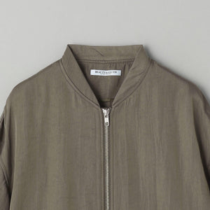 ナイロンツイル ジップブルゾン