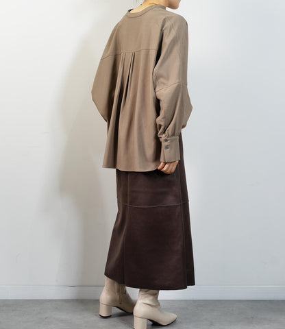 マシュマロコーティングフレアスカート