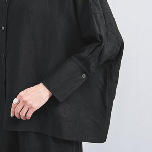 リネン ドルマン シャツ