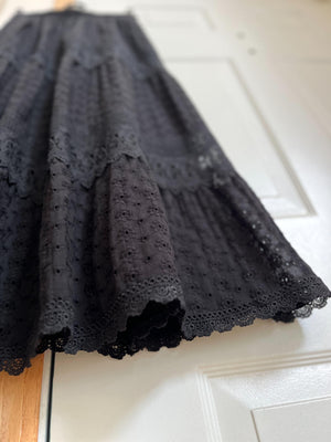 レースティアードスカート