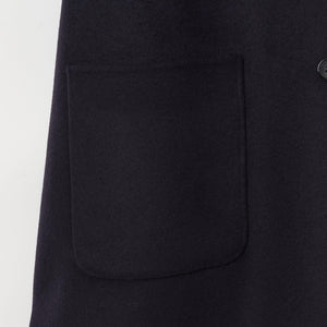 バイカラー リバー Aライン コート