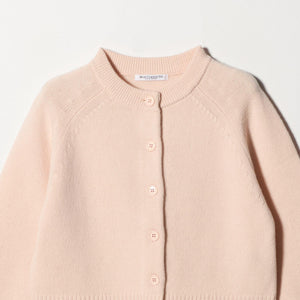 ウールニット ショートカーディガン