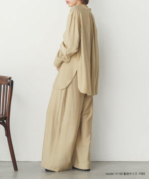 ビンテージクロスワイドルーズパンツ