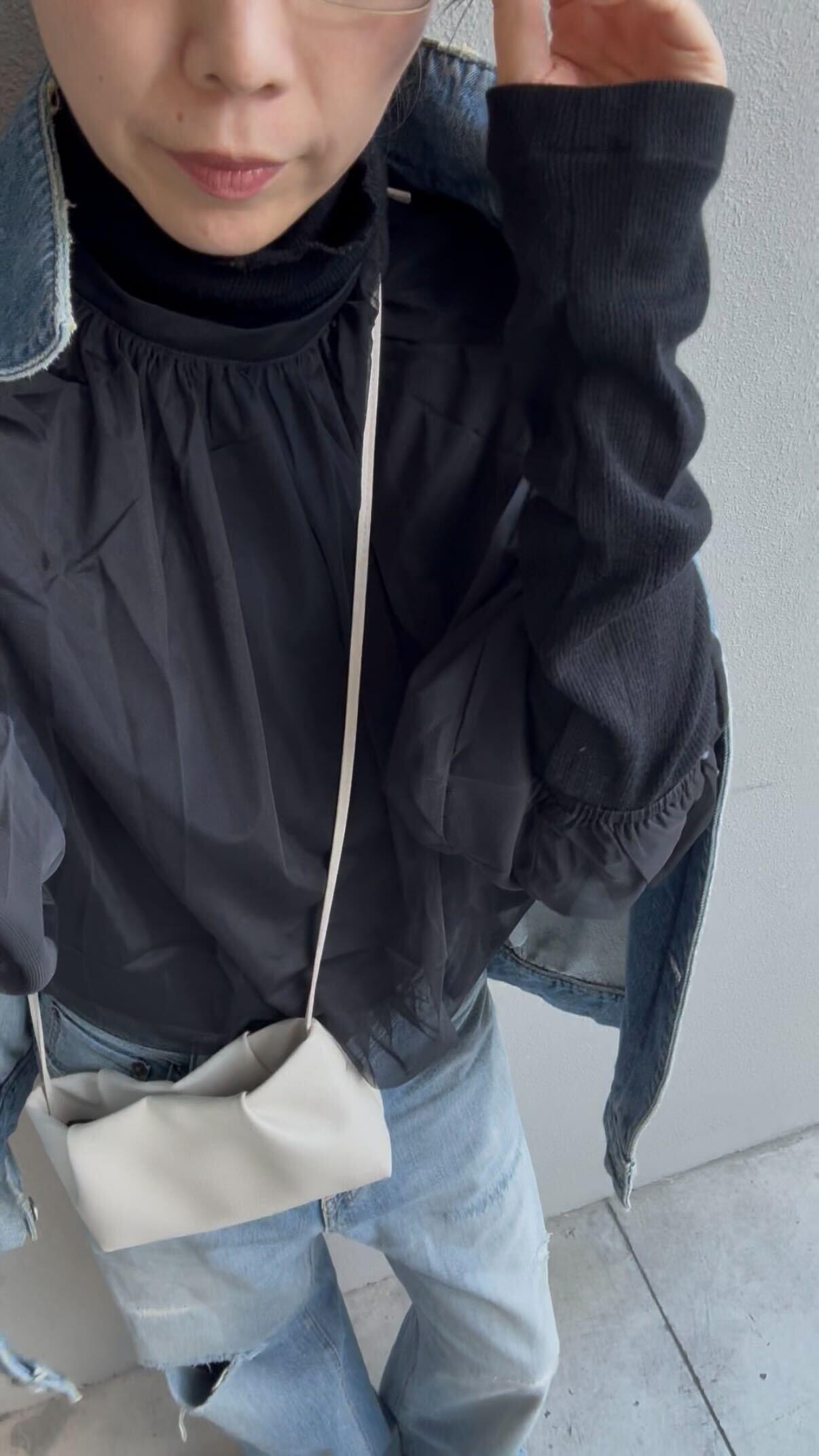 チュールブラウスキャミソールセット