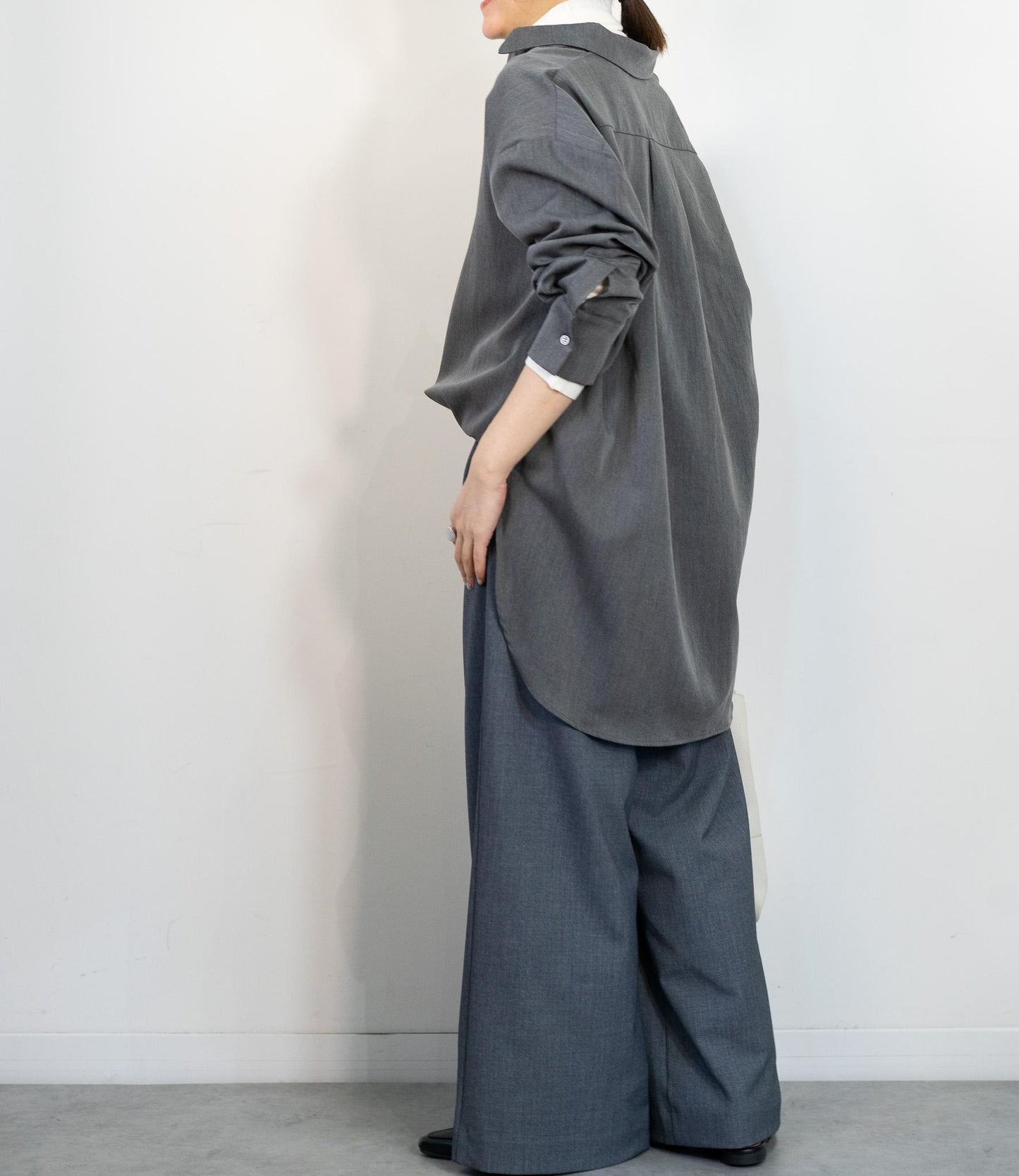 カシュクールマニッシュシャツ