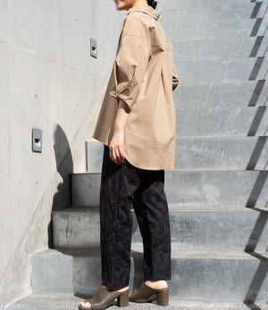 オーバーサイズスキッパーシャツ