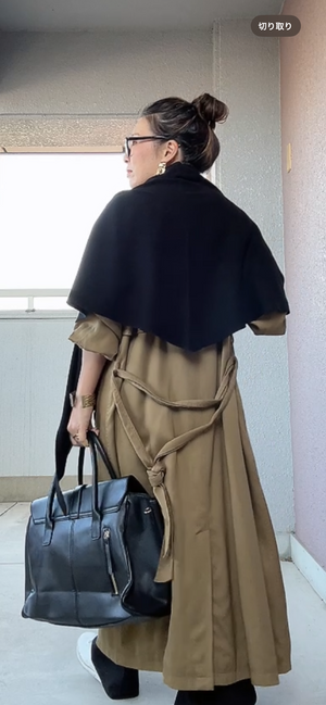 三角マフラーショール