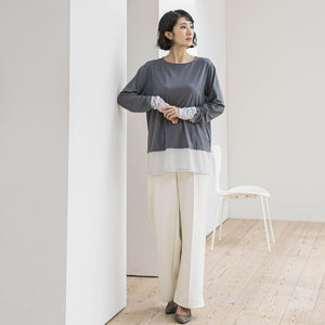 【WEB限定】”重ねるだけで格上げ”レイヤードインナー