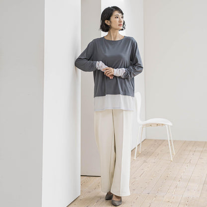 【WEB限定】”重ねるだけで格上げ”レイヤードインナー