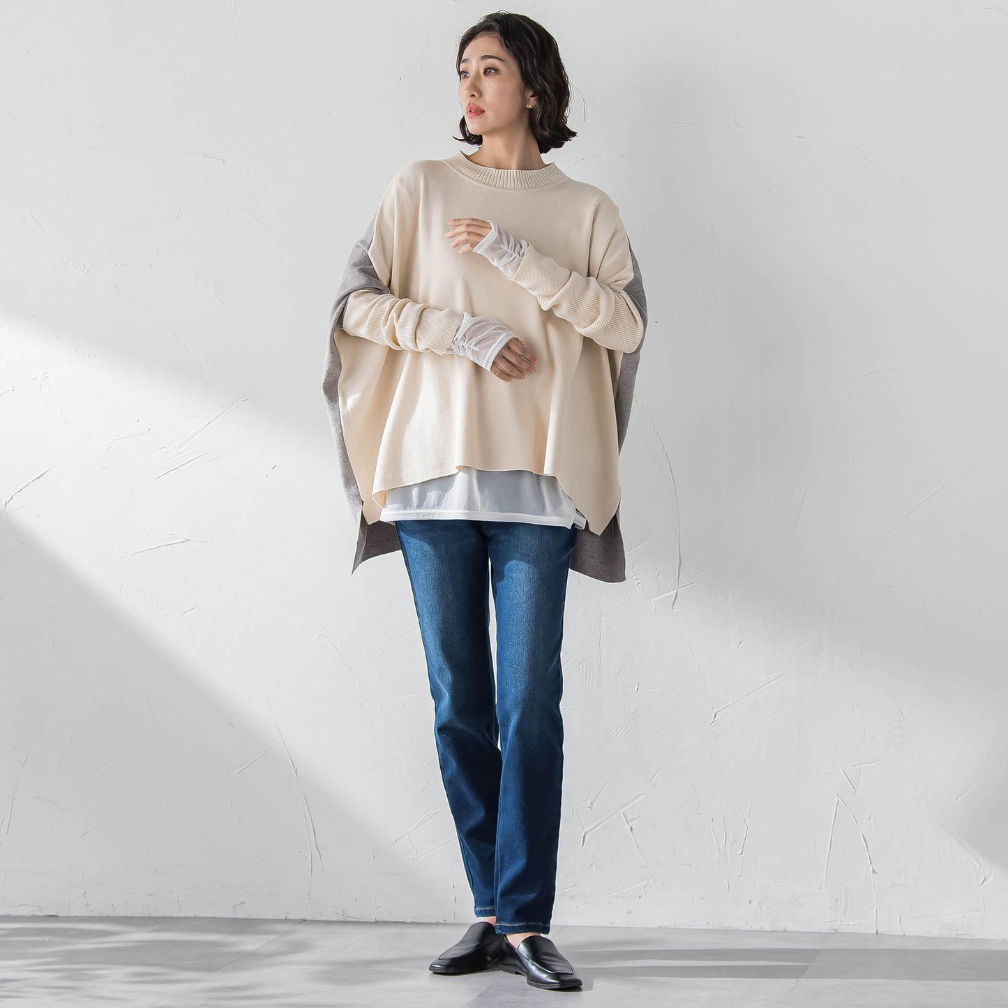 【WEB限定】”重ねるだけで格上げ”レイヤードインナー