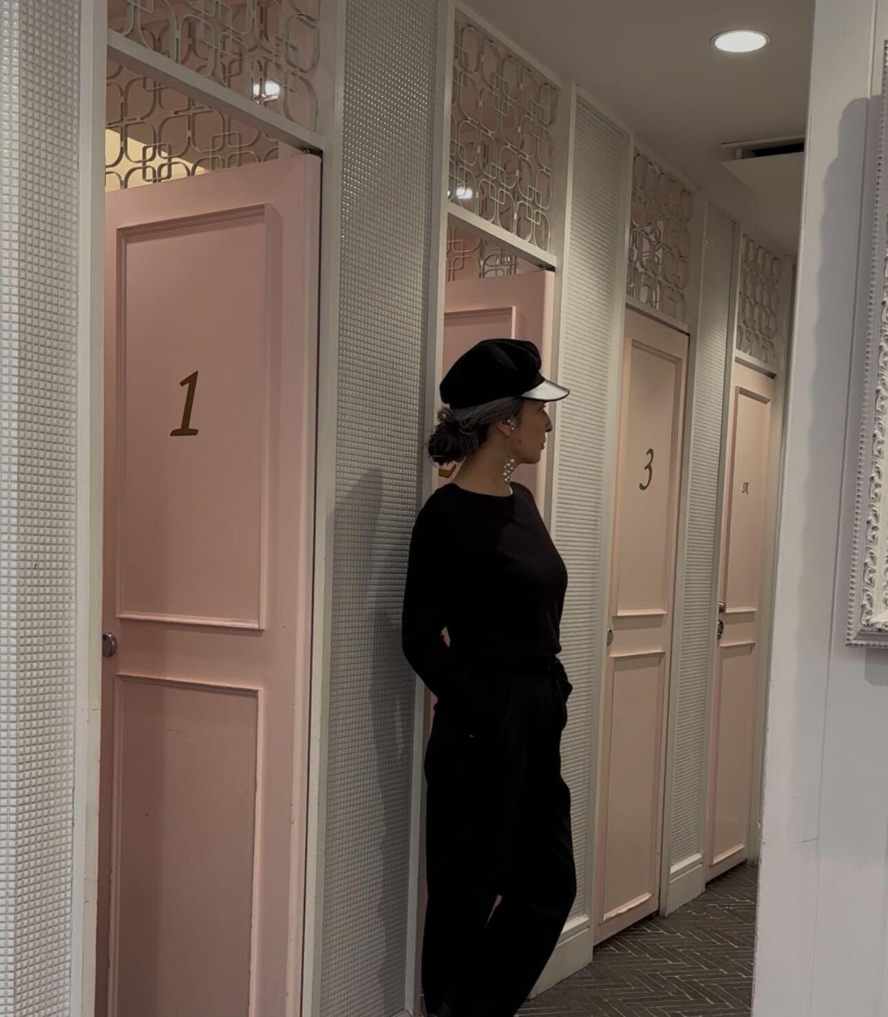 ボートネックシアーロンT