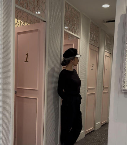 ボートネックシアーロンT