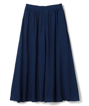 ヴィンテージシアー ギャザーワイドパンツ